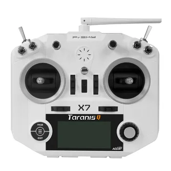 FrSky ACCST Taranis Q X7 Siųstuvas 2.4 G 16CH Mode 2 Baltas Juodas Tarptautinės Versija FPV RC Drone Quadcopter Atsarginės Dalys