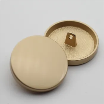10vnt 15-30mm Aukštos kokybės sidabro juodojo aukso veidrodis metalo mygtuką vilnonis megztinis kailis sagtis švarkelis, striukė mygtuką C041