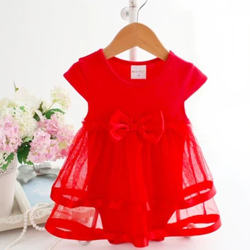 Kūdikis reborn drabužius saulėgrąžų Net siūlai raudona suknelė su šukuosena už silikono reborn baby doll 50-55cm