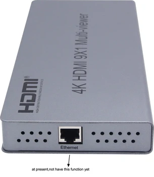 4K HDMI 8x1 Quad Multi-viewer Perjungiklis 8 9 1 Iš Sklandų Jungiklis, 9x1 Multiviewer Nuotrauką Splitter HDTV Ekranas Dozatoriumi