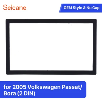 Seicane 2Din 173*98mm Fasciją Rėmo Refitting Apdailos Rinkinys, Skirtas VW Volkswagen Passat/ Bora 2005