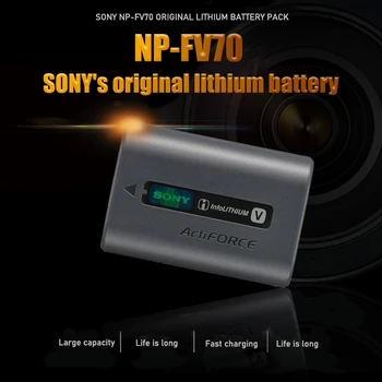 SONY Originalus 6.8 v NP-FV70 NP FV70 NPFV70 1960mah Ličio Įkraunama Baterija FDR-AXP55 AX40 AXP35 AX30 AX40 AX45 Kamera Ląstelių