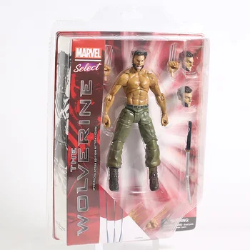 X-Men Wolverine, Logan PVC Veiksmų Skaičius, Kilnojamojo Modelis Pasirinkite Kolekcija Žaislas