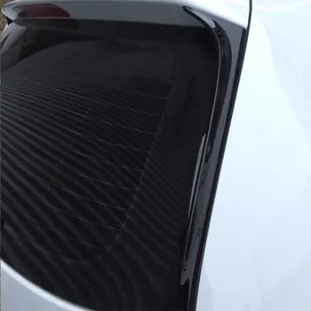 ABS Gloss Black Automobilių stiliaus Galinio Sparno Šoninių Spoilerių Lūpų Volkswagen Polo Standartas 2011-2018 Ne GTI-R