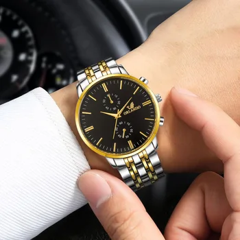 2020 Prabangių vyriškų Laikrodžių Prekės ženklo Orlando Vyrai Kvarcas Laikrodžio Verslo Vyrų Laikrodis Džentelmenas Atsitiktinis Mados Žiūrėti