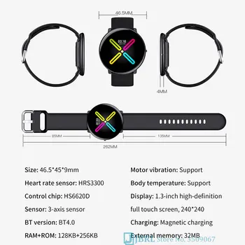 Plono Smart Watch Vyrai Moterys Smartwatch Elektronika Smart Laikrodis 