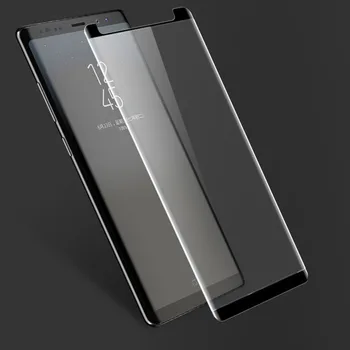 Sinzean 100vnt 3D Išlenkti Atveju, draugiškas Grūdintas Stiklas Screen Protector For Samsung Galaxy S9/S9 Plus(visą klijai versija avaible)