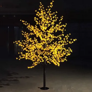Vestuvės, Kalėdos LED Vyšnių Žiedų Medžiai Šviesos 1,5 m 1,8 m 2m Galima Namų, Lauko, Sodo Kraštovaizdžio Puošmena Lempos Kelių Spalvų