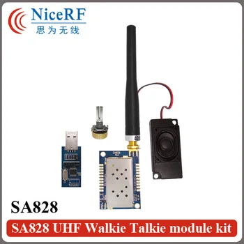 2sets 1W 400MHz į 480MHz uhf walkie talkie balso modulis