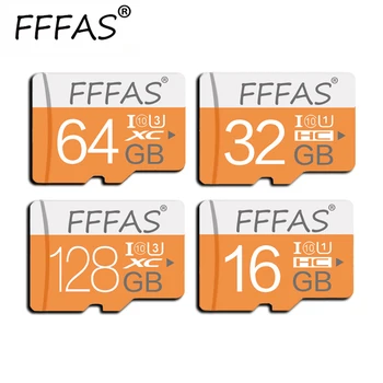 Atminties Kortele 256 GB 128GB 64GB 32GB Micro sd kortele Class10 flash Atminties kortelės: Microsd, TF/SD Kortelės Tablečių