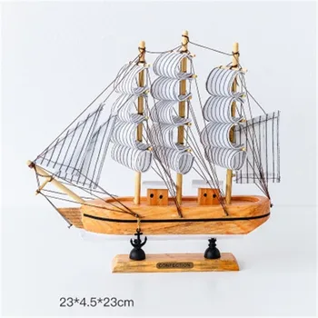 Medinio Laivo Modelio Rinkinį Klasika Antikvariniai Harvey Šarvuotis Burlaivis Modelis Biuro Kambarį Amatų Namų Stalo Dekoracija Dovanos