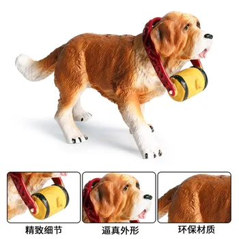 Gelbėjimo šuo Gyvūnų Skaičius Kolekcines, Žaislai Šuo Gyvūnų figūrėlių, Plastikiniai Žaislai Vaikams
