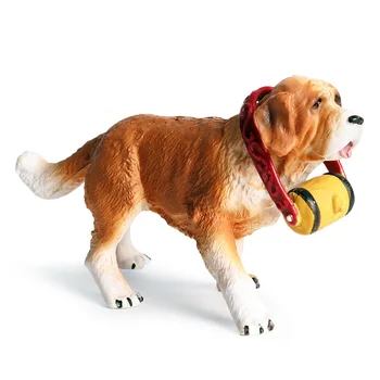 Gelbėjimo šuo Gyvūnų Skaičius Kolekcines, Žaislai Šuo Gyvūnų figūrėlių, Plastikiniai Žaislai Vaikams