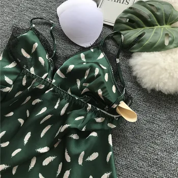 Moterų Pižama Rinkiniai Vasaros Satino Sleepwear Moterų Atsitiktinis Pyjama Femme 3 Gabalus Miego Lounge Moterų Namų Drabužius su Krūtinės Mygtukai