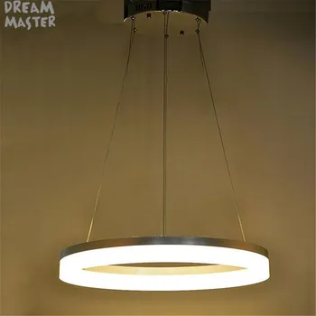 D20cm D40cm D60cm D80cm žiedas Sieniniai šviestuvai LED Modernios Lempos Šviestuvai su Pieniškas Akrilo Umbra hanglampen industrieel šalį