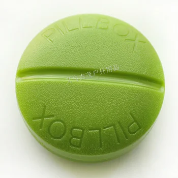 2019 Naujas Tabletes, Dėžutę Pagalbos lauke nešiojamų pirmosios pagalbos rinkinys Kelionių 4 grotelės mažas Medicininė Vaistinėlė Šeimos Mini narkotikų Laikymo maišelis