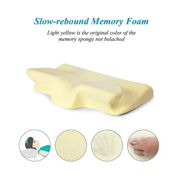 CPAP Pagalvę Kontūras Pagalvę Anti Snore Atminties Putos Kontūro Konstrukcija Sumažina Veido Kaukė Slėgio ir Oro Nutekėjimas CPAP Prekes