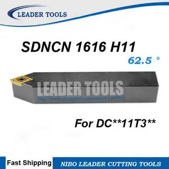SDNCN 1616 H11 CNC tekinimo įrankio laikiklis,16*16*100 mm Išorinio tekinimo įrankiai, Staklės, pjovimo įrankių,Įrankių laikiklis DCGT11T3 Įterpti