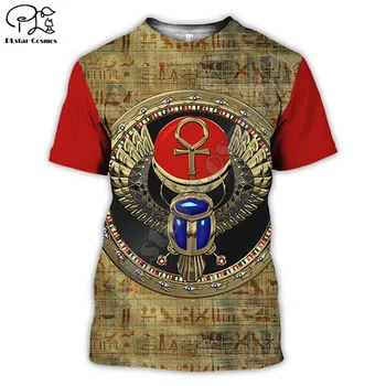 PLstar CosmosHorus Senovės Horo Egipto Dievo Akių, Egipto Faraonas Anubis veido 3dPrint T-shirt Vyrai/Moterys Unisex Streetwear S-7
