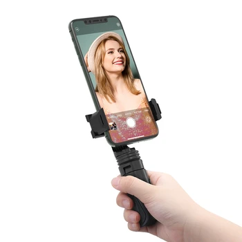 BlitzWolf BW-BS0 Mini Desktop Multi-kampas Trikojo Telefono Turėtojas Nešiojamų Selfie Monopodzie Telefono Kameros LED apšvietimas Selfie Lazdos