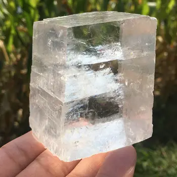 60mmTop! Natūralus kvarco kristalas islandija boksuotis mineralinių Mokymo pavyzdys Gydymo 1PC