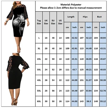 Moterų Suknelė Plius Dydis 6XL Akių Tuščiaviduriai Rankovės Dizaino Suknelė Elegantiškas Ponios Plauti Tapybos Kinų Stiliaus, Kelio Ilgio Suknelė 2020 D30