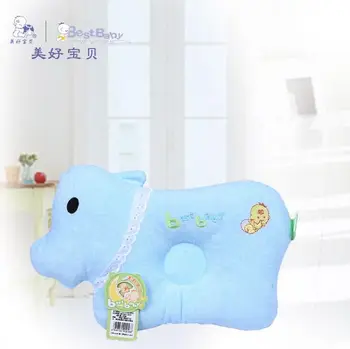 Aukštos kokybės medvilnės pluošto animacinių filmų šuo formuojant pagalvė kūdikiams kūdikių kaklo apsaugos miego komfortą žaislas vežimėlis pagalvę #39
