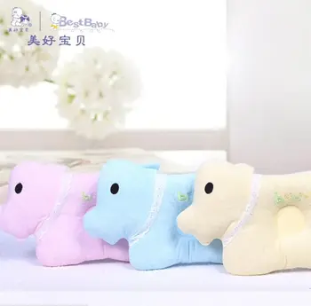 Aukštos kokybės medvilnės pluošto animacinių filmų šuo formuojant pagalvė kūdikiams kūdikių kaklo apsaugos miego komfortą žaislas vežimėlis pagalvę #39