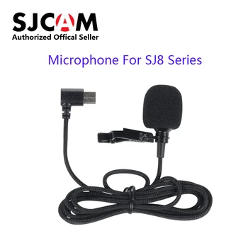 Tipas-C Sąsaja Išorinis Mikrofonas SJCAM SJ8 Oro SJ8 Plius SJ8 Pro Veiksmų Fotoaparato ActionCam Priedai Acc Atsarginės Dalys