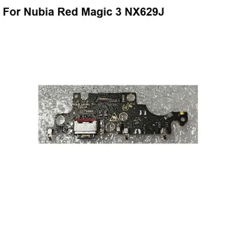 Naujas Originalus Už Nubija Raudonoji Magija 3 NX629J USB Doko, Apmokestinimo Uosto Valdybos Magic3 NX 629J Flex Kabelis Modulis Valdybos atsarginės Dalys