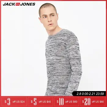 Jack Jones Pavasario apvalios kaklo mens megztinis |218324527