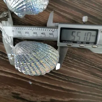 1,5 m 3m Pasakų Girlianda LED Shell String Žibintai Atostogų lempa Kalėdų Eglutė Vestuvių Namų Patalpų Apdailos Baterija