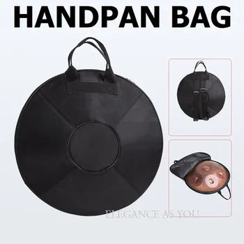 Nemokamas pristatymas 23inch HandPan Būgno krepšys, apsaugos HandPan atveju dangtelio skersmuo 60cm tirštėti Handpan maišelį padengti peties dirželiai, krepšys