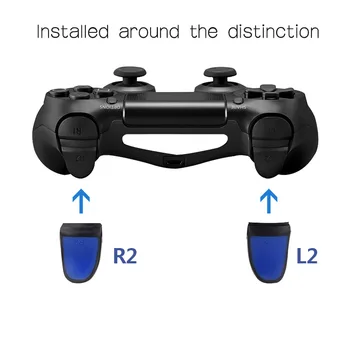 DUOMENŲ VARLĖ R2 L2 Mygtukai Pratęsimo Sukelti Sony PS4 Playstation4 Trigeriai PS4 Pro Slim Belaidis Valdiklis Gamepad