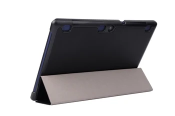 PU Odos Plonas Dangtelis su Stovu Lenovo Tab2 A10-70F A10-70L A10-70 Tablet Atveju ( ne A7600 ) + Stylus Pen