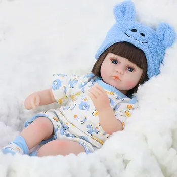 42cm Silikono Lėlės Reborn Modeliavimas Bebe Kūdikių Lėlės Reborn Minkšta Vaikiška Žaislai Mergaitėms, Vaiko Gimtadienio, Kalėdų Dovanos