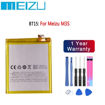 Originalus, Aukštos Kokybės BT15 Baterija MEIZU M3S Baterijos Pakeitimo 3020mAh Baterija