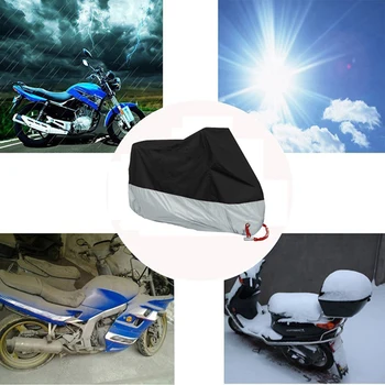 Universalus motociklas padengti motociklo palapinė motociklo brezentu moto dviračių brezentu dviratį, palapinę Už dviratį padengti moto dangtis
