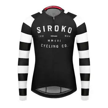 2020 Siroko dviračių džersis žiemos vyrų vilnos kailis ropa ciclismo pro komandos mtb dviračių drabužių roadbike ilgai šiltų drabužių nuoma