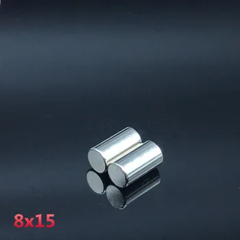 10vnt Neodimio magnetas galio metalo maži, apvalūs stiprūs magnetai, Neodimio magnetai, magnetinė garsiakalbis, elektromagnetas
