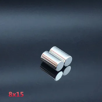 10vnt Neodimio magnetas galio metalo maži, apvalūs stiprūs magnetai, Neodimio magnetai, magnetinė garsiakalbis, elektromagnetas