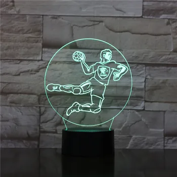 Rankinio 3D Led Lempos, 7 Spalvų Naktį Žibintai Vaikams Touch Usb Lentelė Lampara Lampe Kūdikis Miega naktinė lempa Kambario Lempos Lašas Laivas