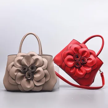 Prabanga Rankinės Moterims, Krepšiai Dizaineris PU Oda Gėlių Nešti Maišą Ponios Atsitiktinis Gėlių Messenger Pečių Krepšiai maišeliu Bolsos Mujer
