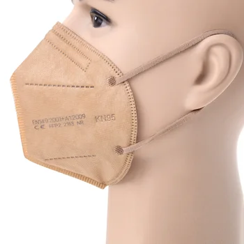 Aukso KN95 FFP2 Daugkartinio naudojimo Kaukė Higienos Patvirtintas Kovos su Rūkais Burną Maske Kvėpuojantis Asmens Apsaugos Respiratorius Ispanija Tapabocas