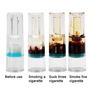 100vnt Vienkartiniai Tabako Cigarečių Filtrą Rūkyti, Sumažinti Deguto Filtravimo Valymo Turėtojas SDF-LAIVAS