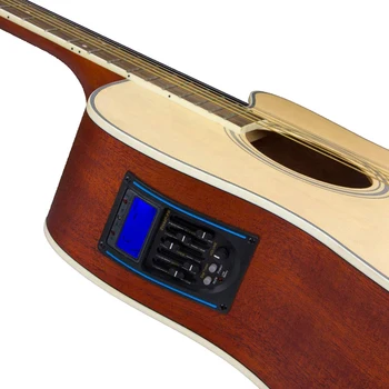 5 Band EQ, Ekvalaizeris Pikapas, Akustinė Gitara Preamplifier Imtuvas su LCD Imtuvu ir garso Valdymas LC-5