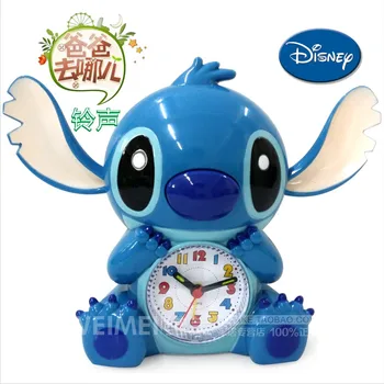 Autentiškas Disney Žadintuvas Mickey Minnie Star Baby Mezgimo Vaikams, Cartoon Žadintuvą Išjungti Laikrodžiai Sienos, Namų Dekoro Kambarį