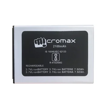 Nauja baterija Micromax Q462 Mobiliojo Telefono Bateriją Batteria Micromax-Q462