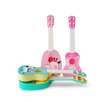 Muzikos instrumentas įranga, vaikų mini ukulėle modeliavimas gitara