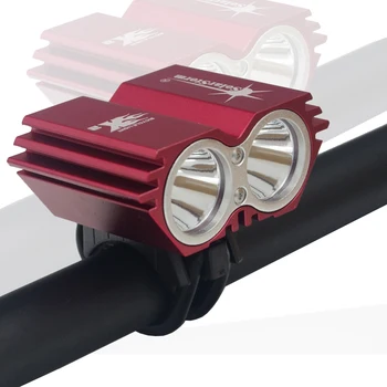 SolarStorm XML T6 LED Priekiniai Galvos Dviračių Nuoma, Šviesos Žibintai + Baterija + Įkroviklis + Dviračiu uodegos Šviesos Nemokamas Pristatymas